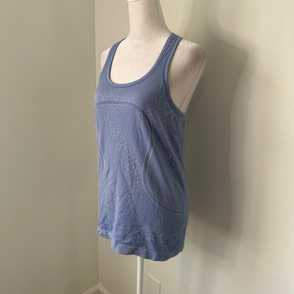 Lululemon Swiftly Tech blue sleeveless tank top size 8 - Picture 3 of 11